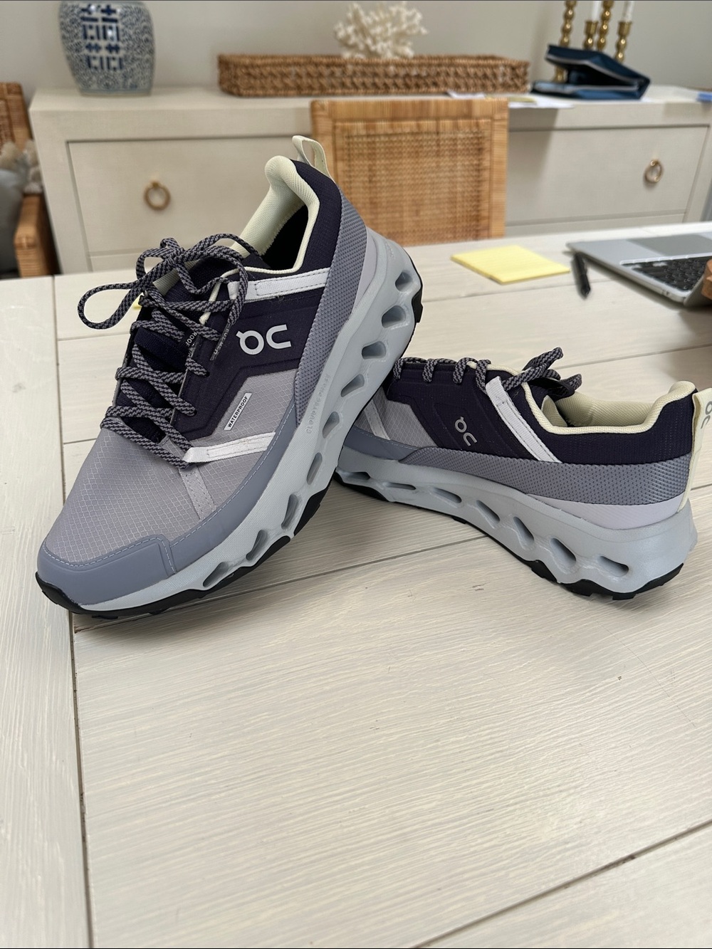 On Running Women’s Cloudnova Sneakers in Lavender and Purple - Picture 2 of 7